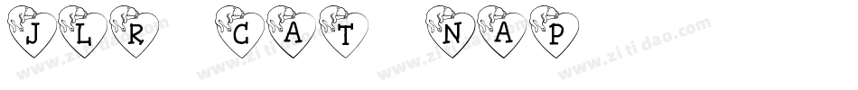 JLR Cat Nap字体转换